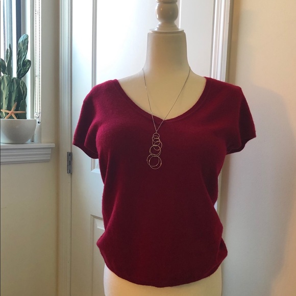 evelyn grace Tops - Cashmere blouse